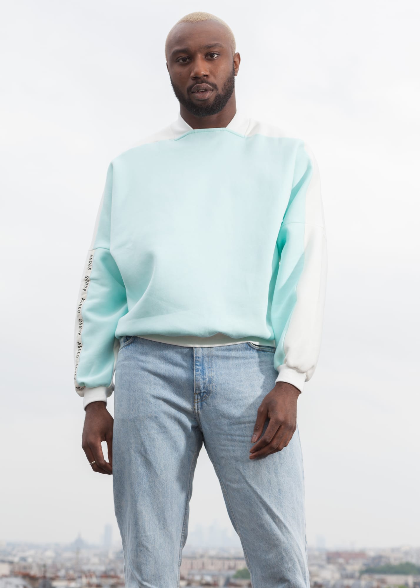 Menthol Bicolor Sweatshirt